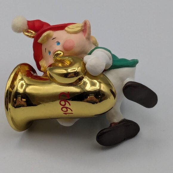 Hallmark Keepsake Hark! It's Herald 1992, 4th in Hark! It's Herald Series - Picture 3 of 11